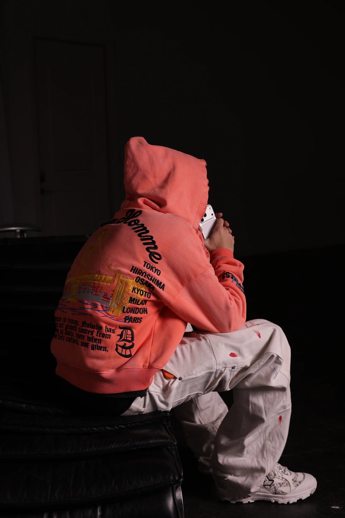 Daven Homme Imperfection Is Human Hoodie