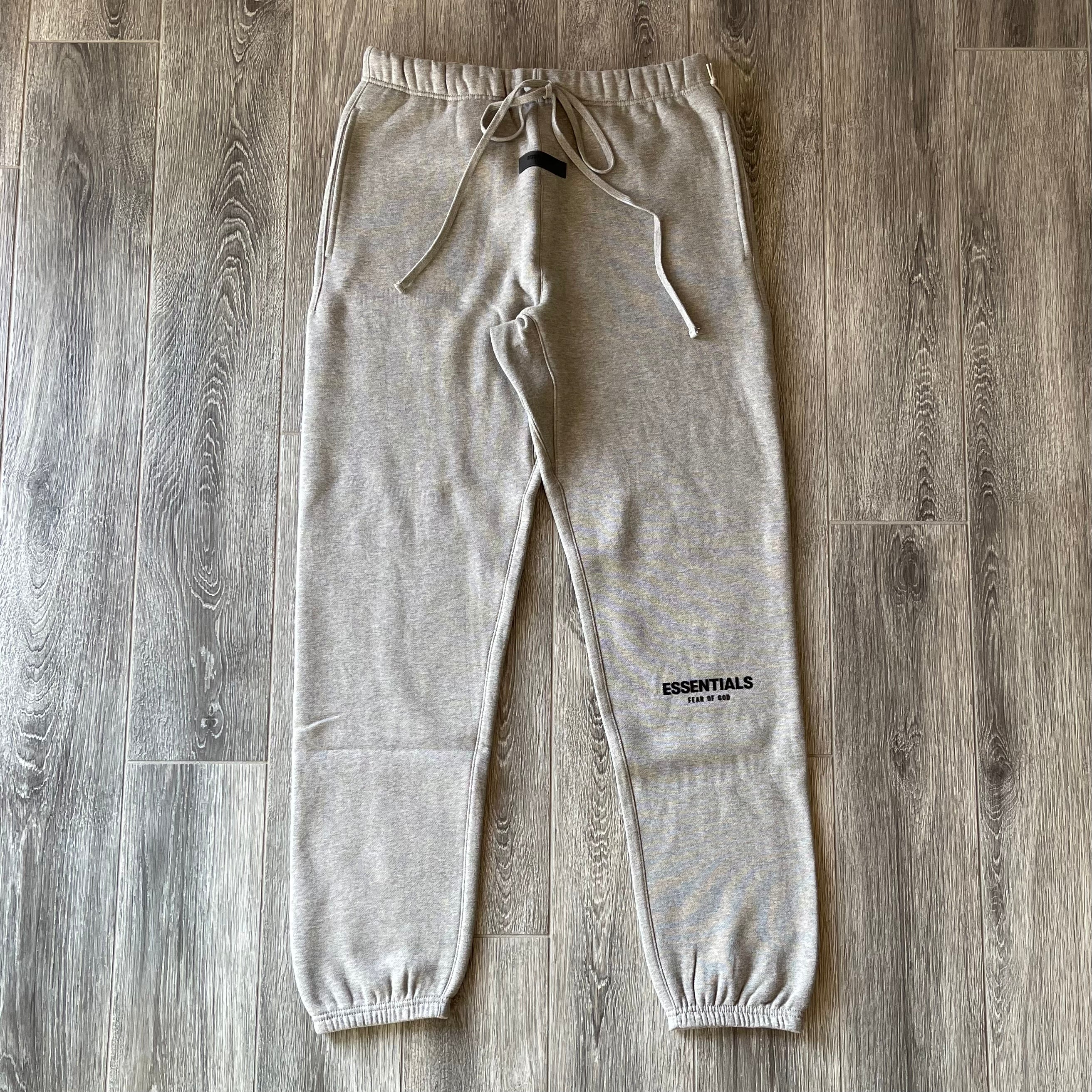 Fear of God Essentials Dark Oatmeal Sweatpants – Soles District