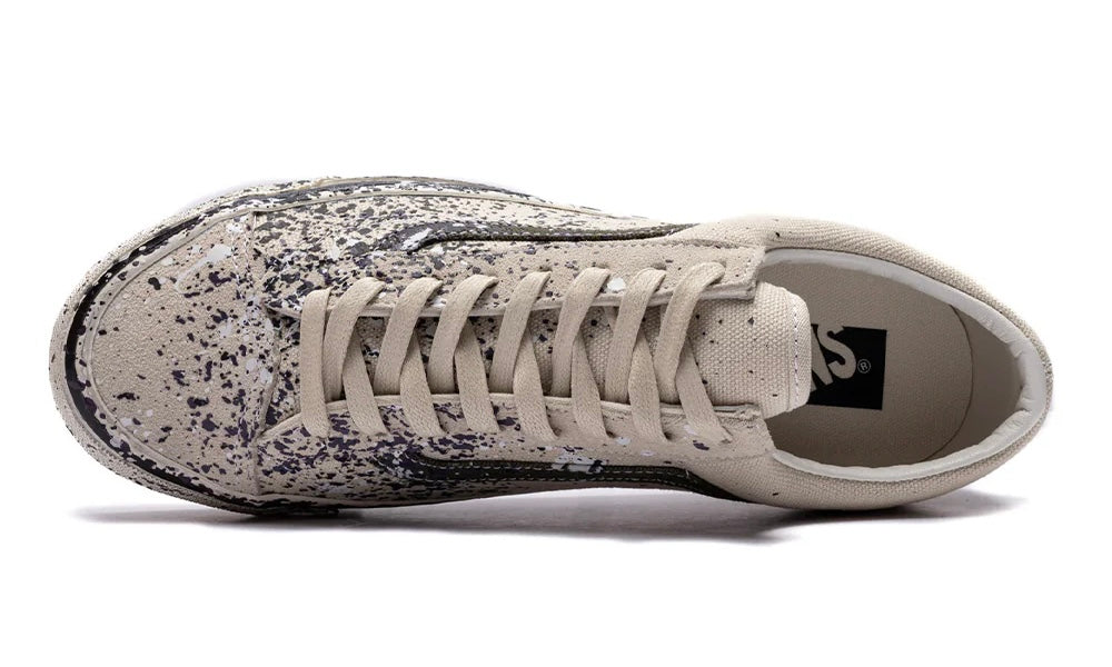 Vans LX Turtle Dove Paint Splatter Old Skool