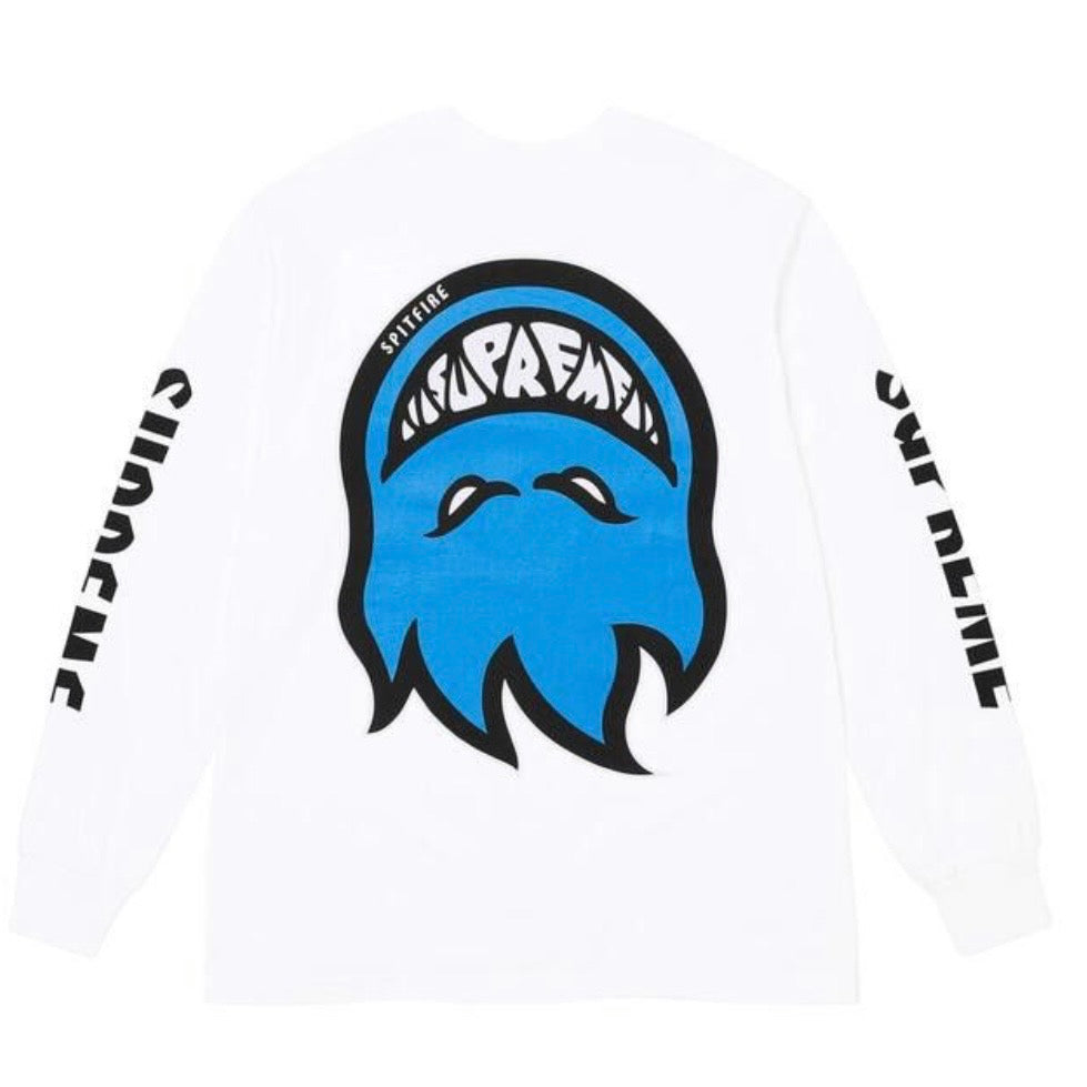 Supreme Spitfire White Long Sleeve