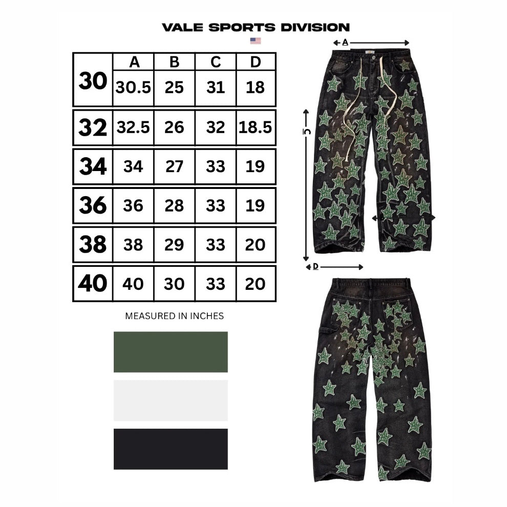 Vale Black Starfall Jeans