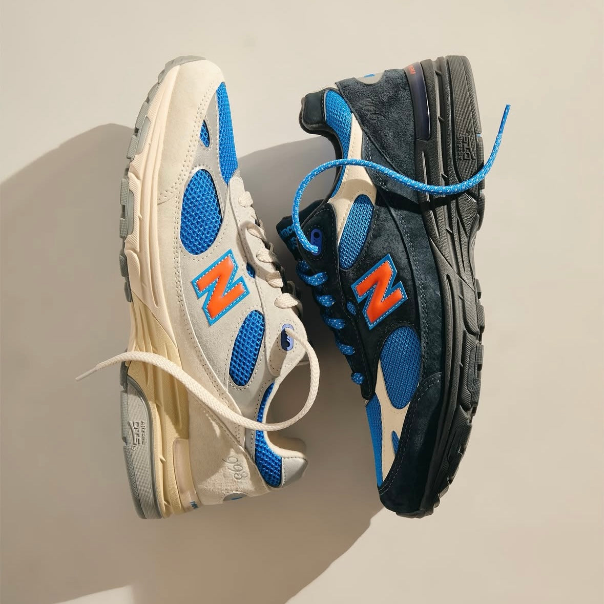 Kith New Balance 993 MiUSA Knicks Navy