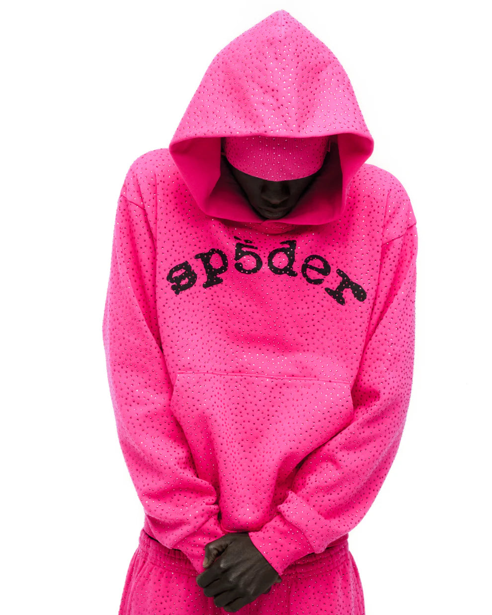 Sp5der Pink VVS Hoodie