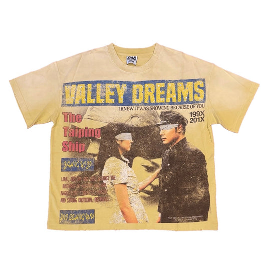 Vale Yellow The Cross Bling T-Shirt