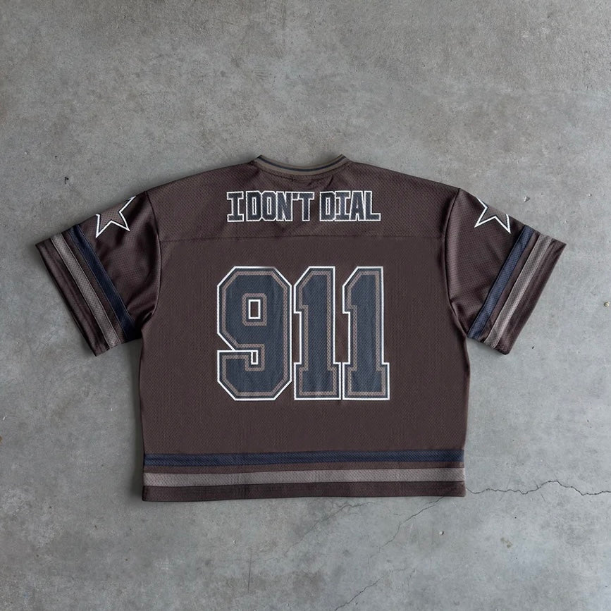 Bravest Studios Brown 911 Jersey