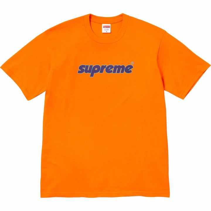 Supreme Orange Pipeline T-Shirt Front View