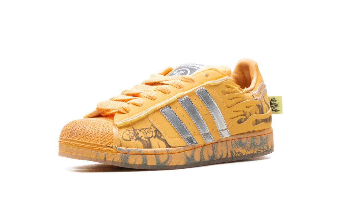 Hellstar Adidas Superstar II Cream Hazy Orange