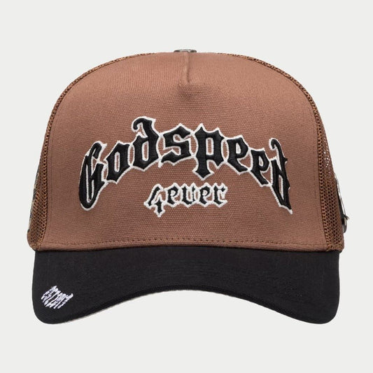 Godspeed Brown GS Forever Trucker Hat