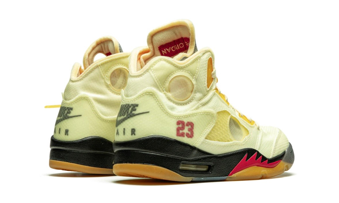 Jordan 5 Off-White Sail
