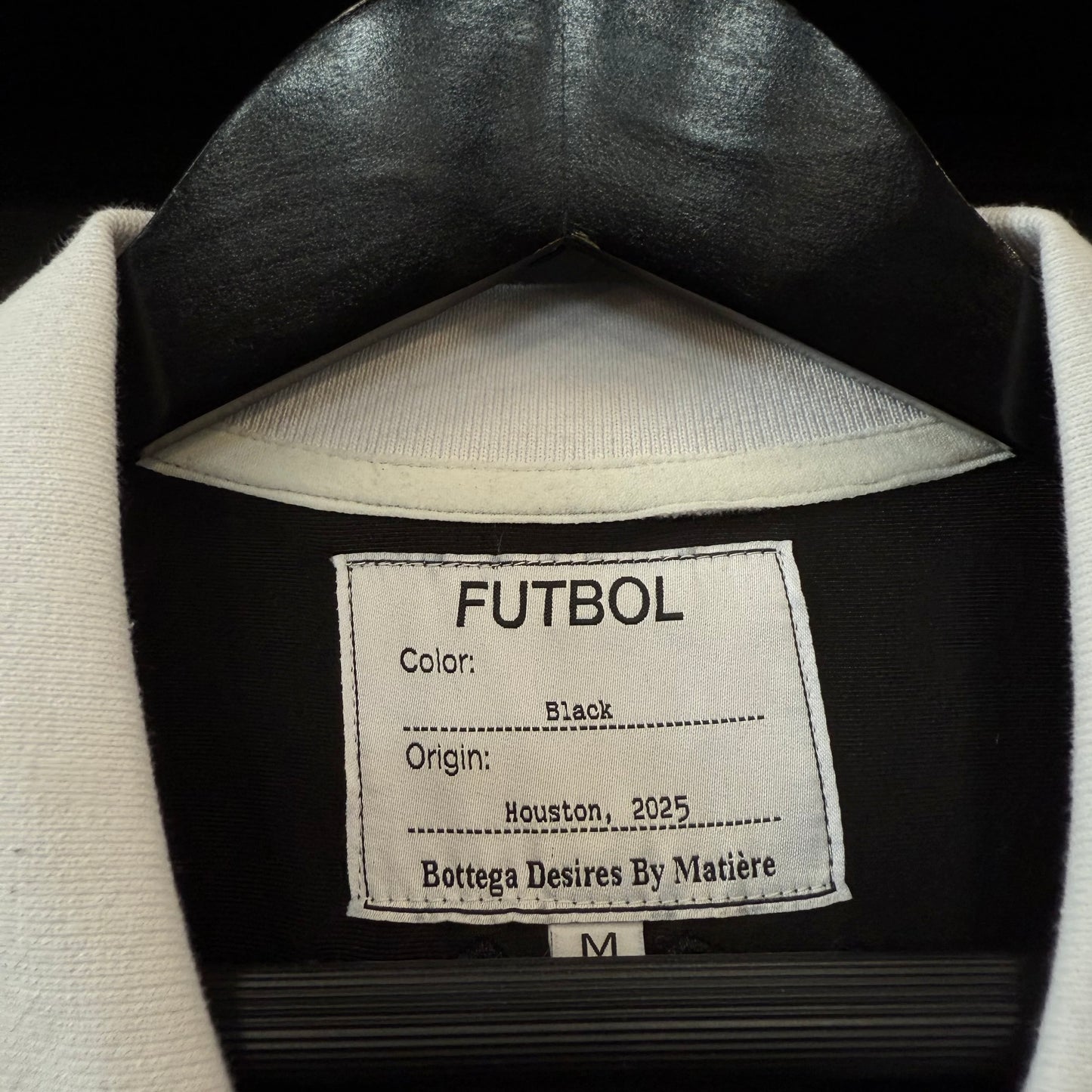 Bottega Desires Black Futbol Jersey