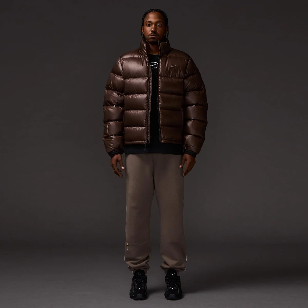 Nike Nocta Baroque Brown Sunset Puffer Jacket (Ships in 1 Week)