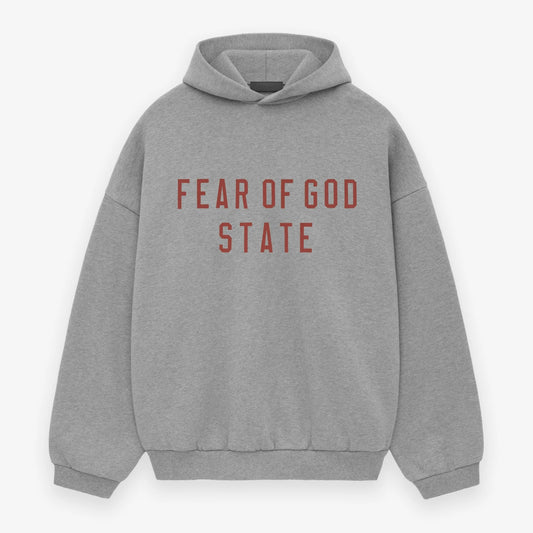 Fear of God Essentials State Dark Heather Hoodie