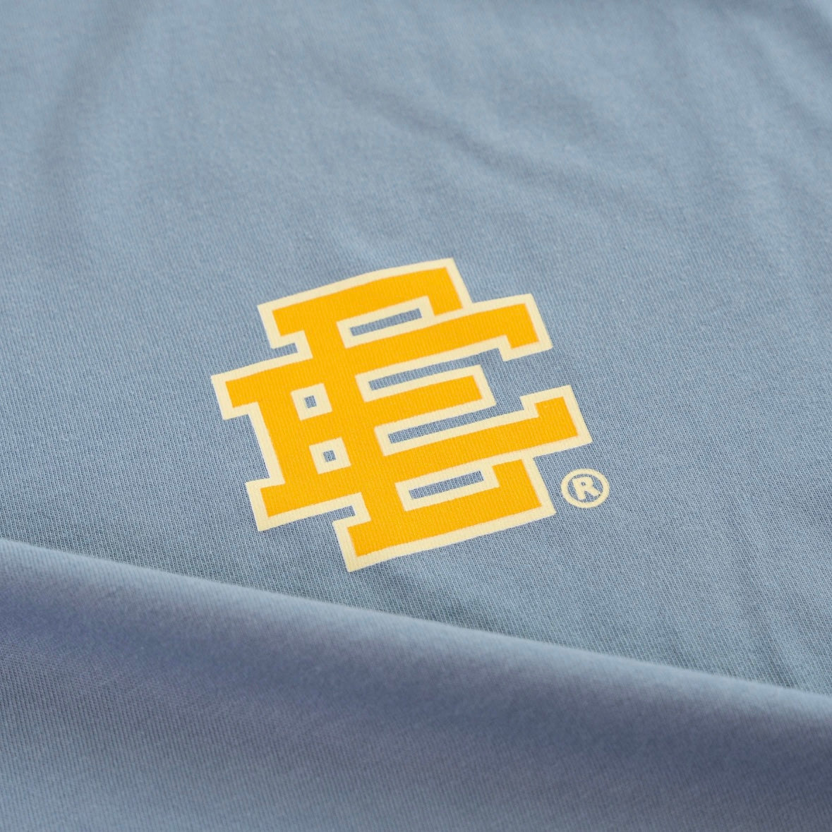 Eric Emanuel Troposphere Blue Gold T-Shirt Close View