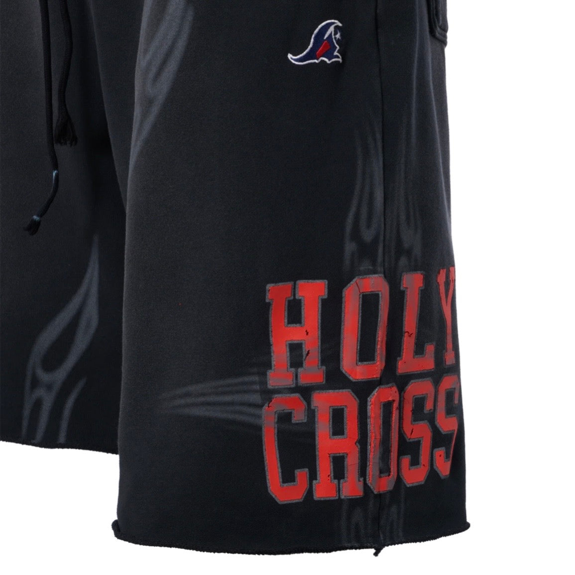 Hellstar Black Holy Cross 3/4 Shorts