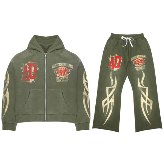 Awoken Dreams Olive Varsity Set