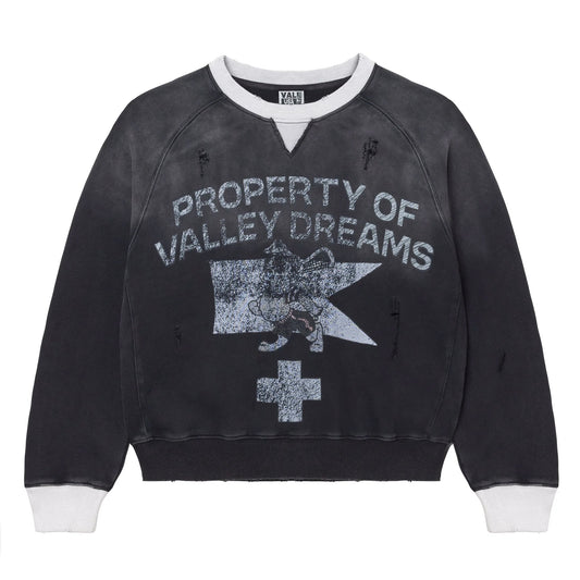 Vale Black Prison Break Crewneck