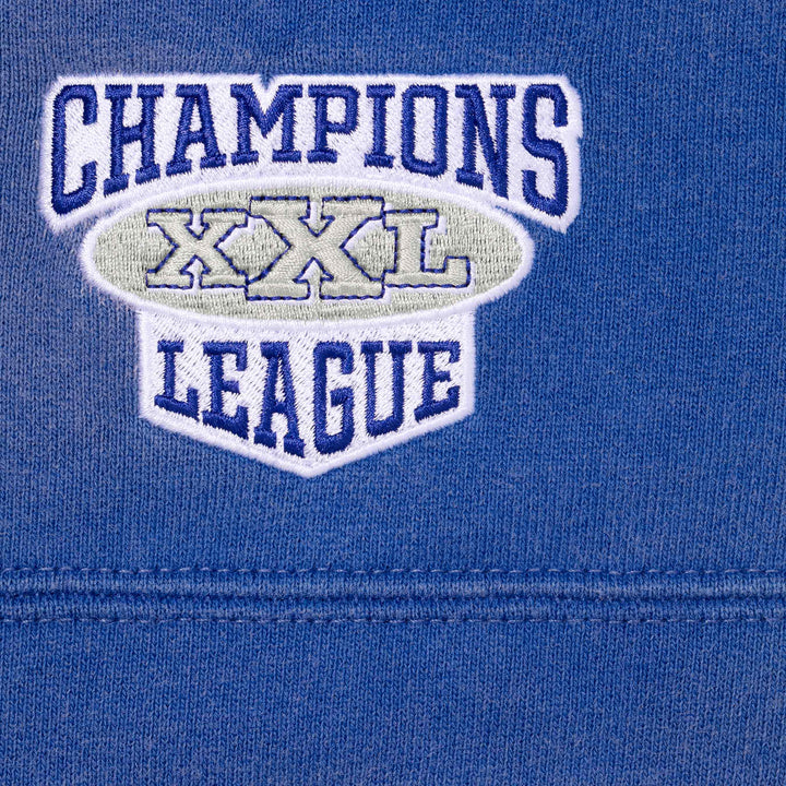 Supreme Royal Blue Football Jersey Hoodie
