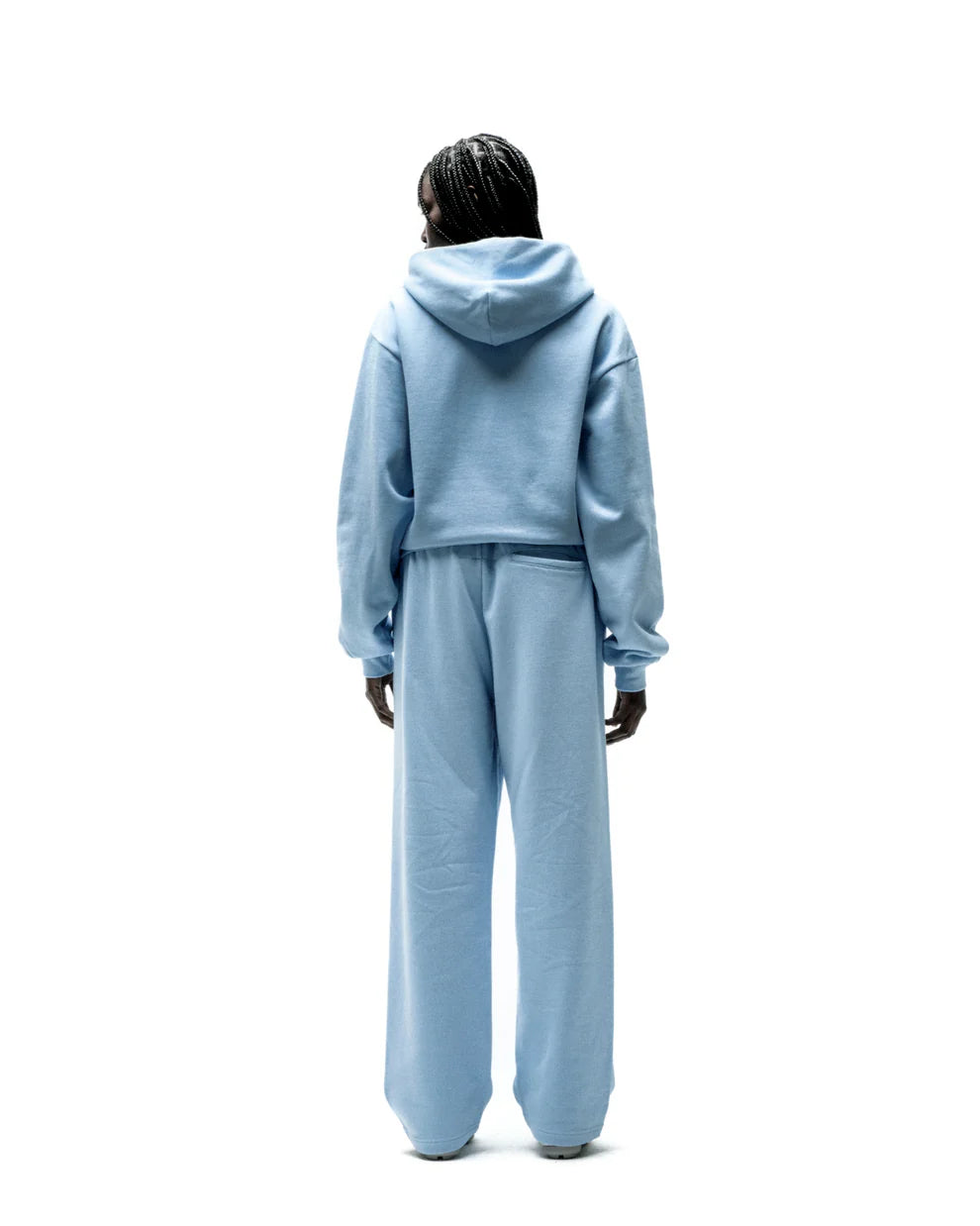 Sp5der Rock Blue Mixed Stone OG Logo Sweatpants