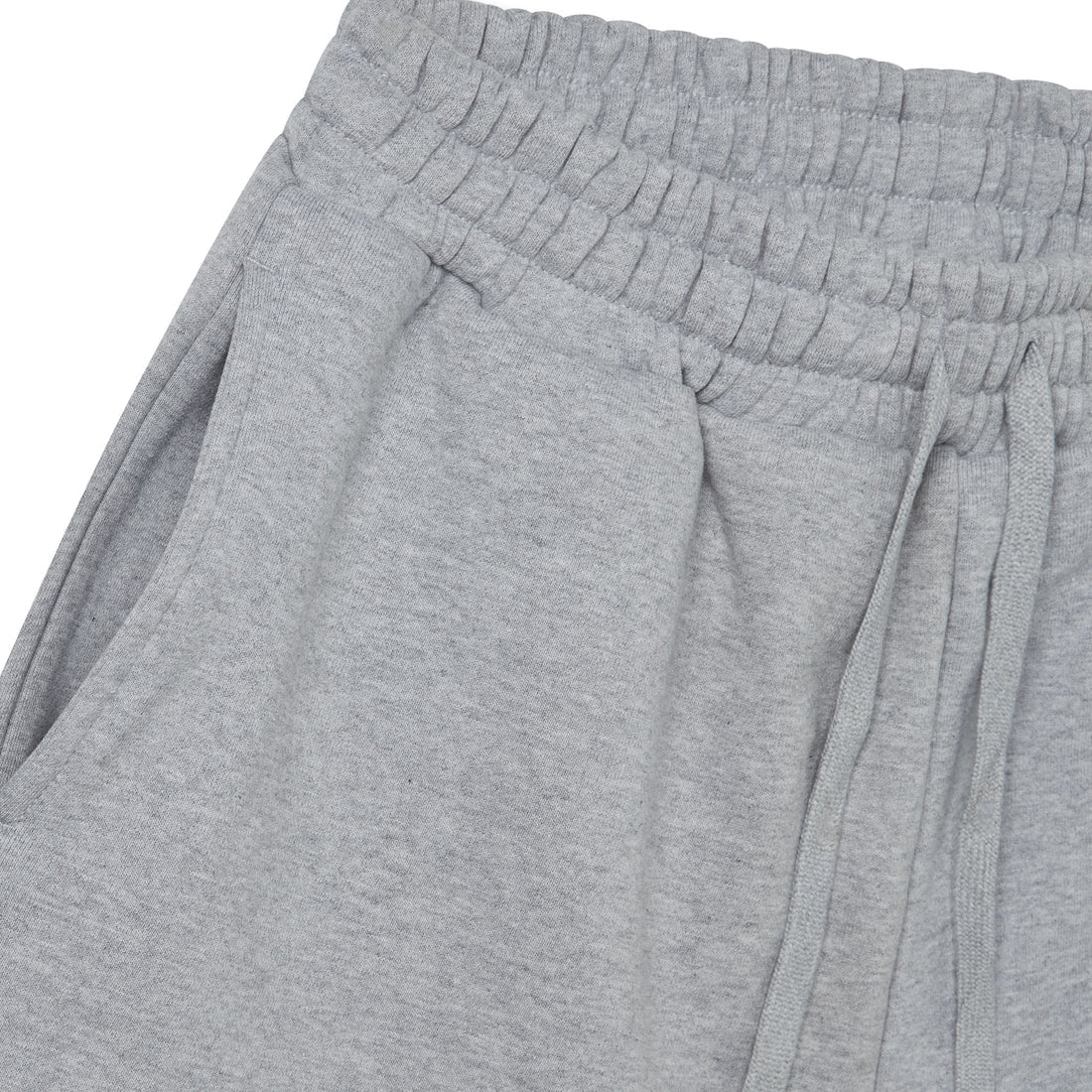 LucidBlanks Heather Grey Baggy Sweatshorts