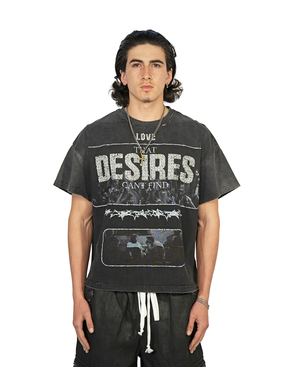 Stile De Amor Black Amor in Desires T-Shirt