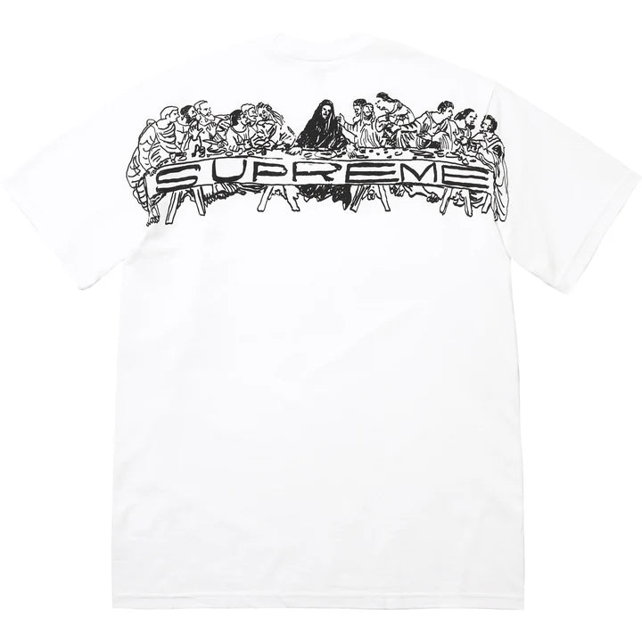 Supreme White Supper T-Shirt