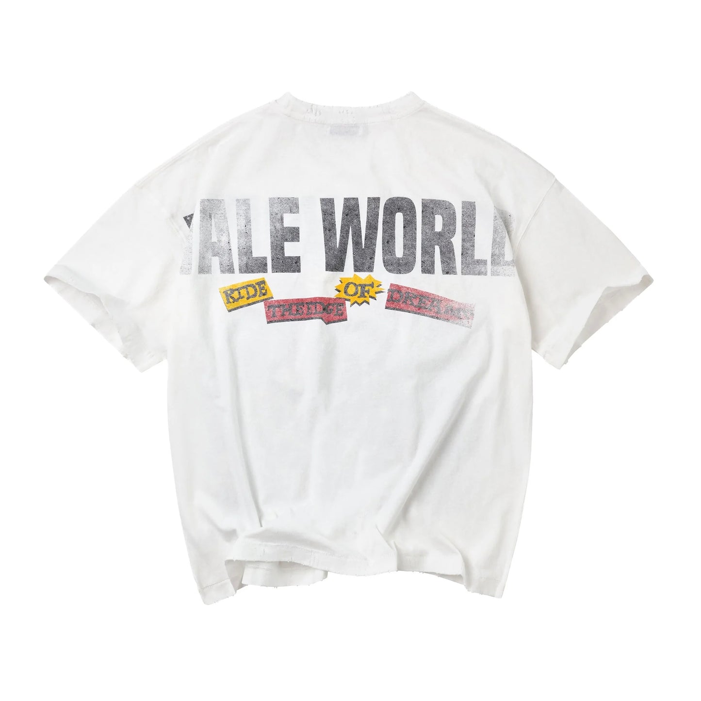 Vale White Newspaper T-Shirt