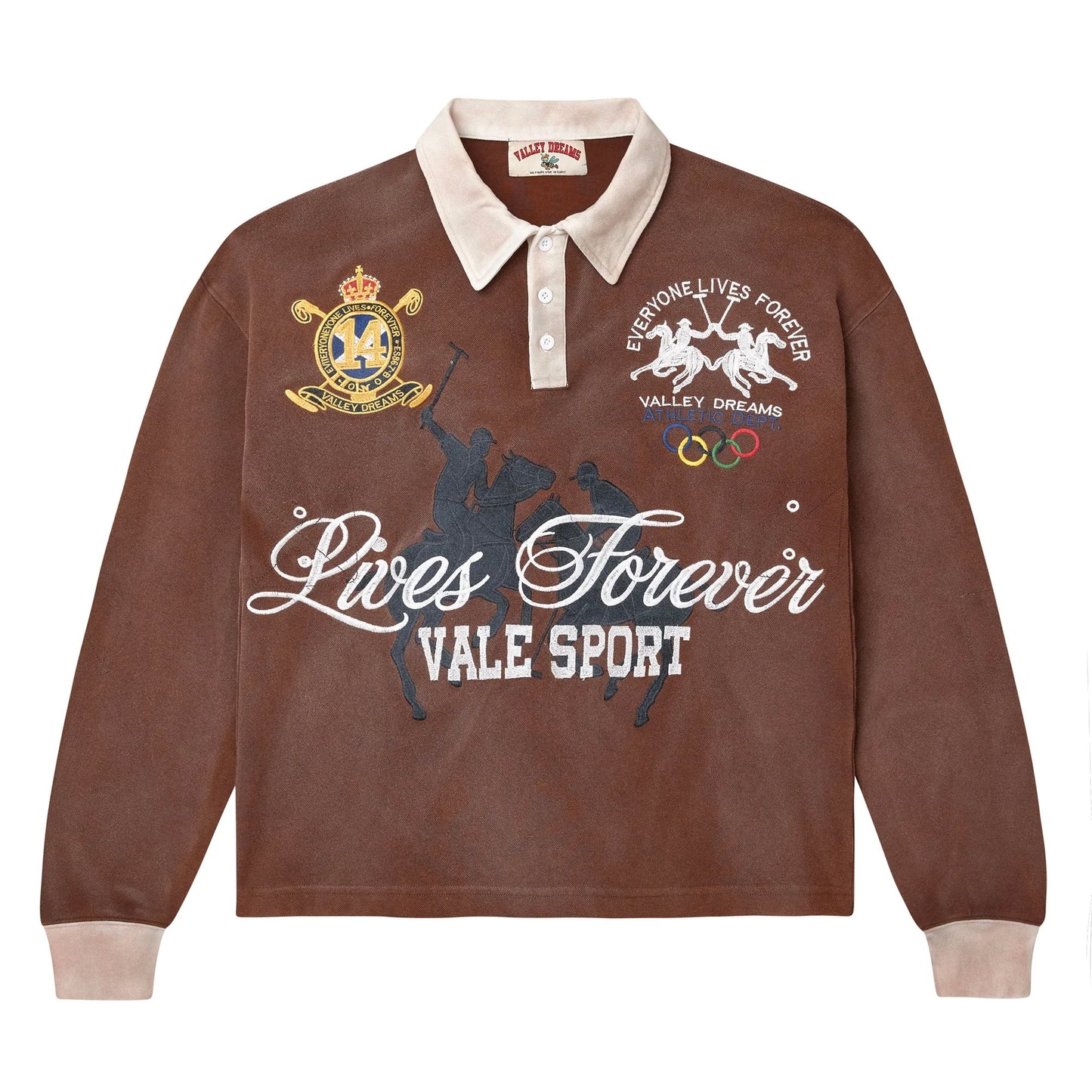 Vale Vanderbilt Rugby Long Sleeve