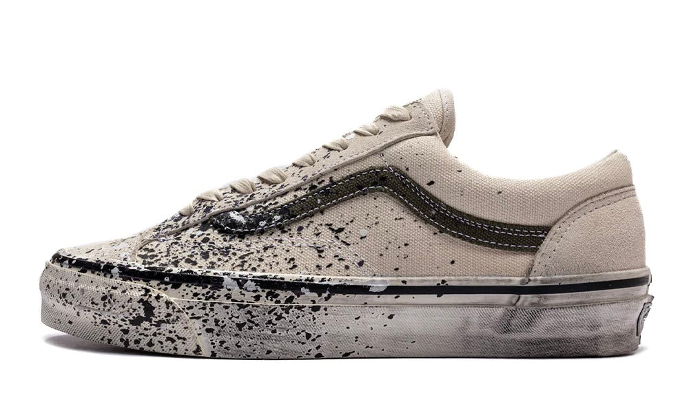 Vans LX Turtle Dove Paint Splatter Old Skool