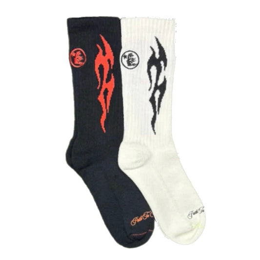 Adidas Hellstar Flame Socks 2-Pack ComplexCon Exclusive