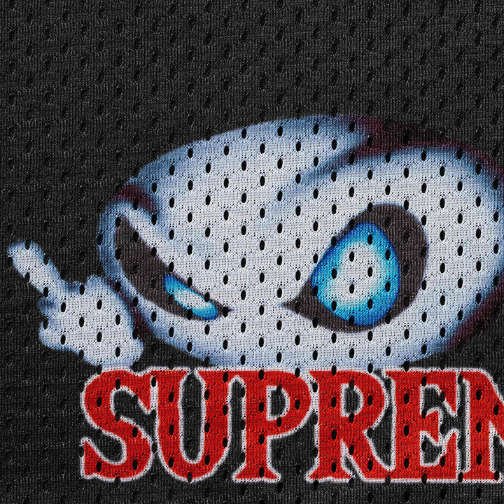 Supreme Black Flash Mesh Shorts