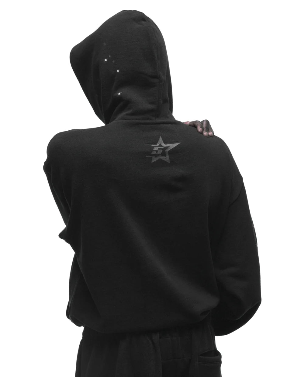sp5der pank! BLACK sサイズ Sp5der Black Rhinestone Punk V2 Hoodie – Sp5der Hoodie | Soles
