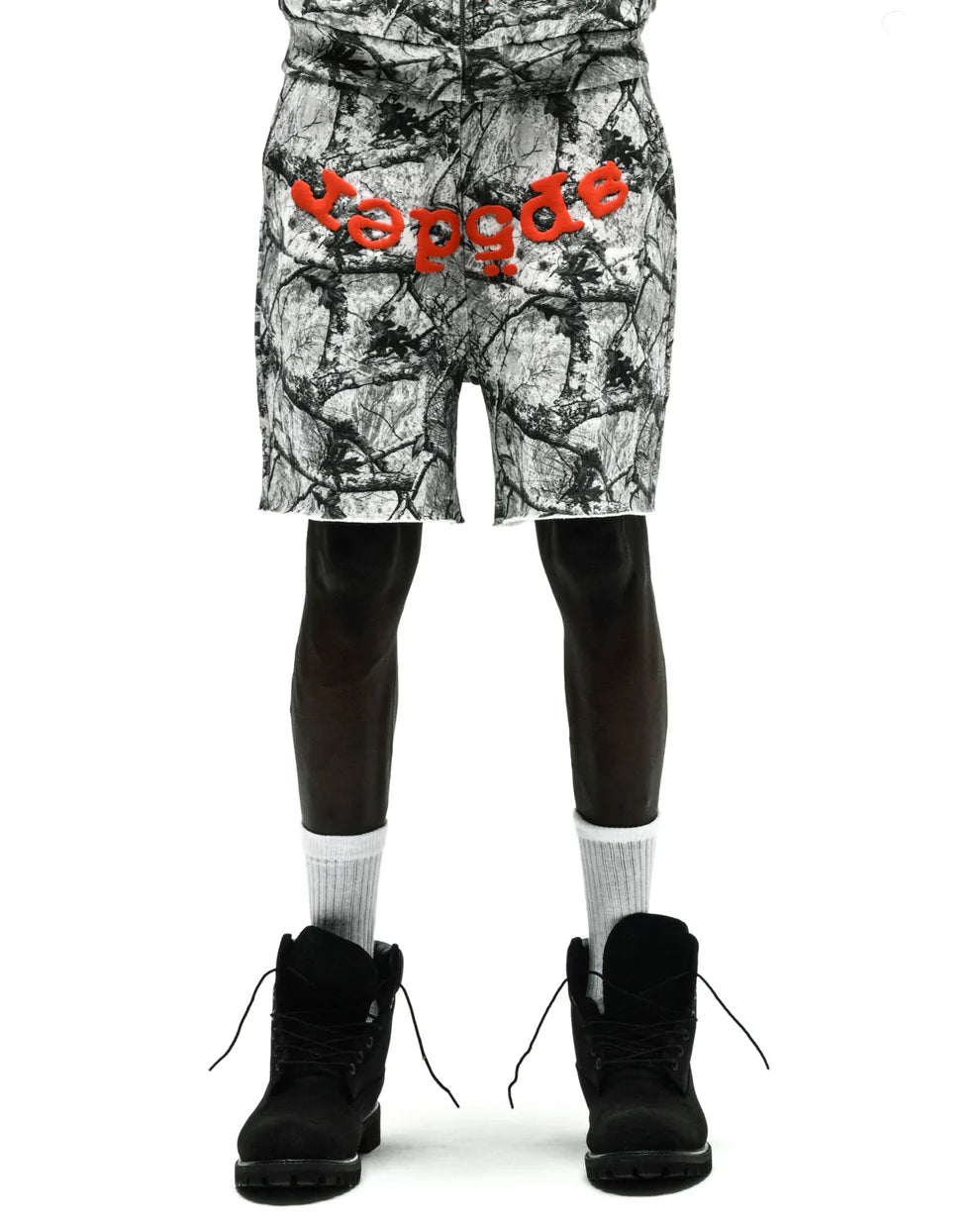 Sp5der White Camo Real Tree OG Web V2 Shorts