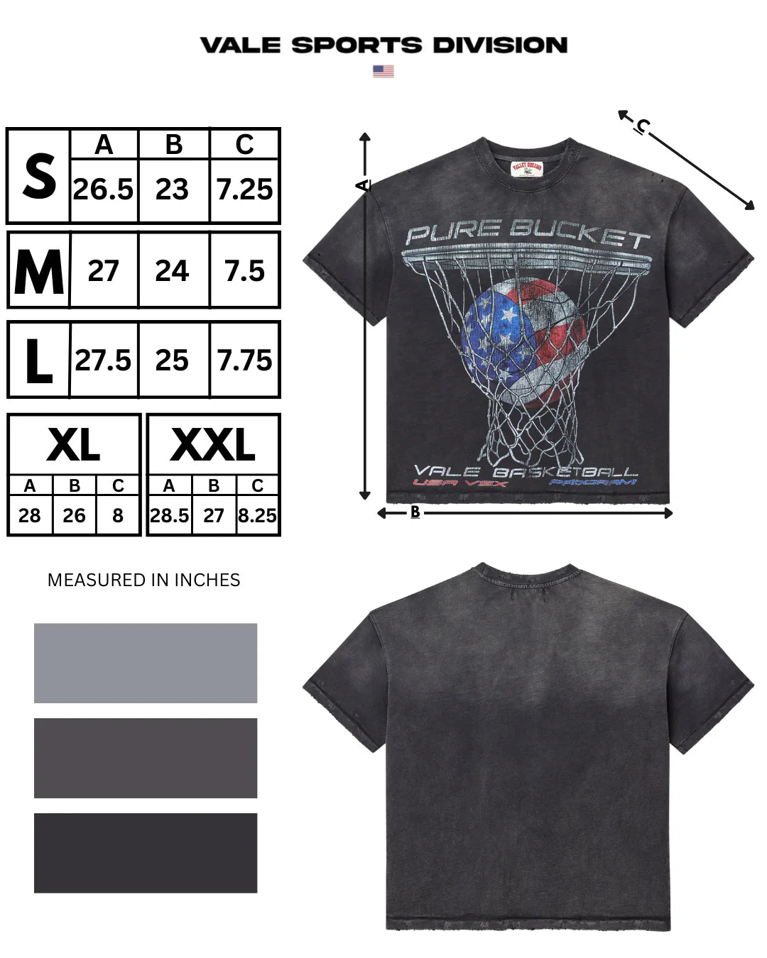 Vale Pure Bucket T-Shirt