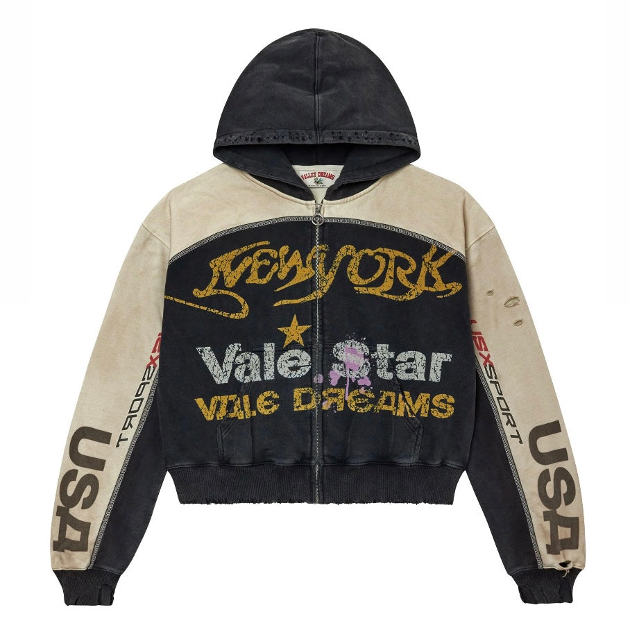 Vale Star Zip Hoodie