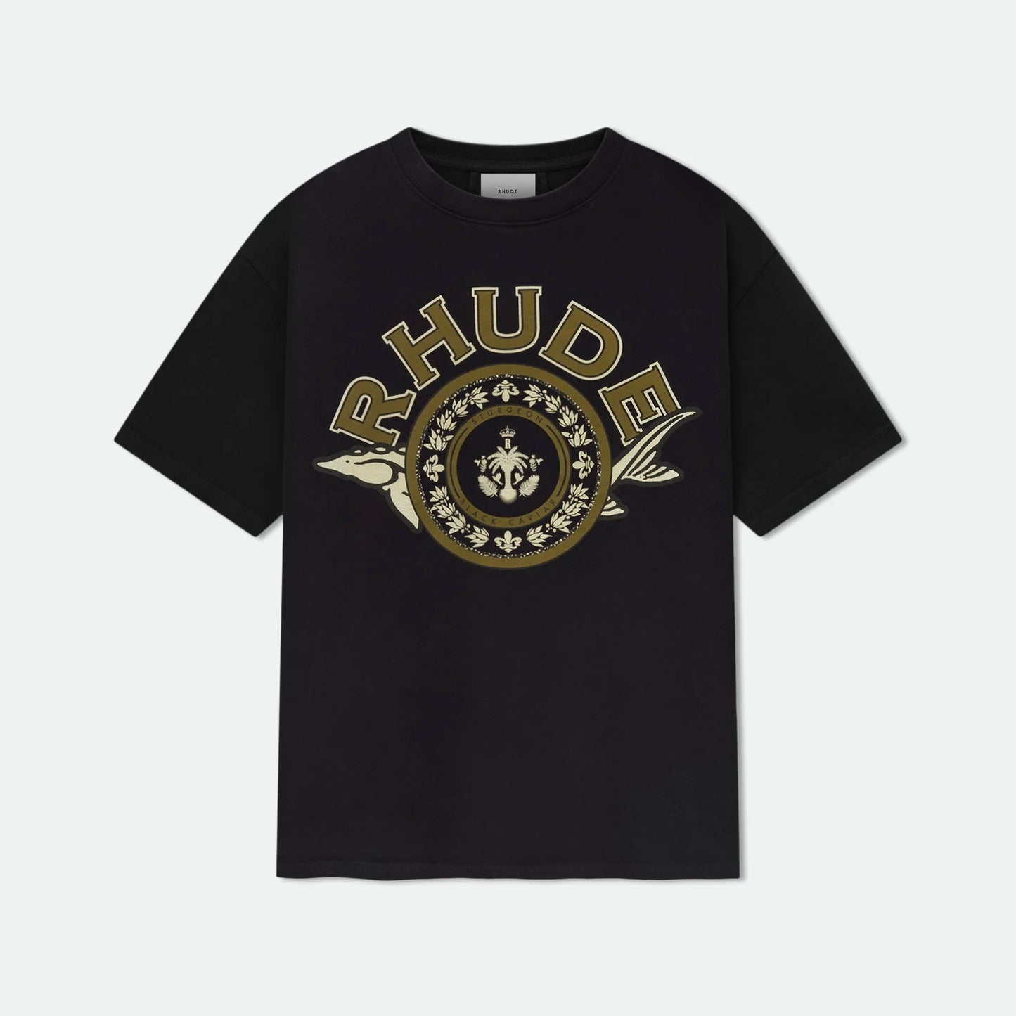 Rhude Vintage Black Caviar T-Shirt