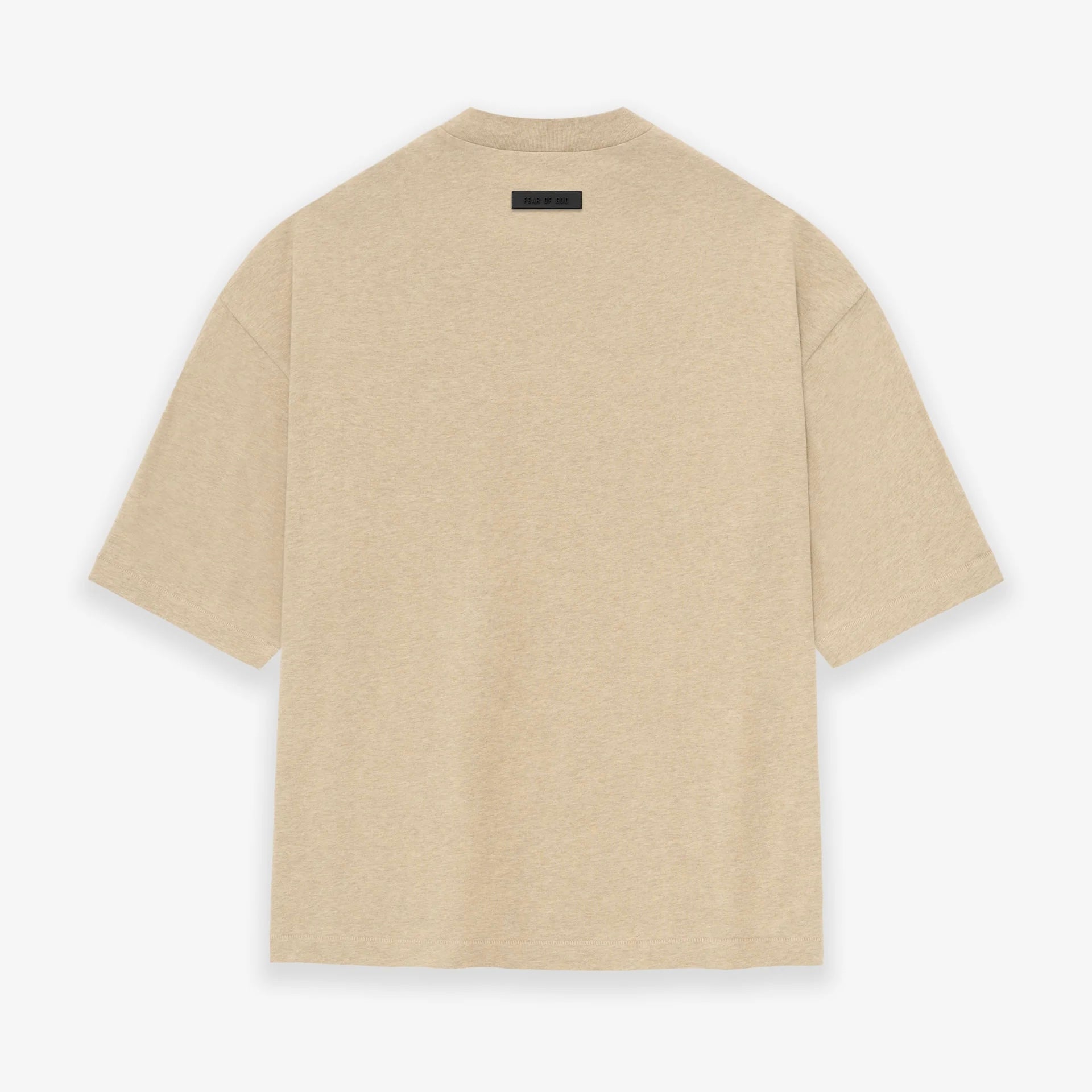 Fear of God Essentials Gold Heather T-Shirt Back View