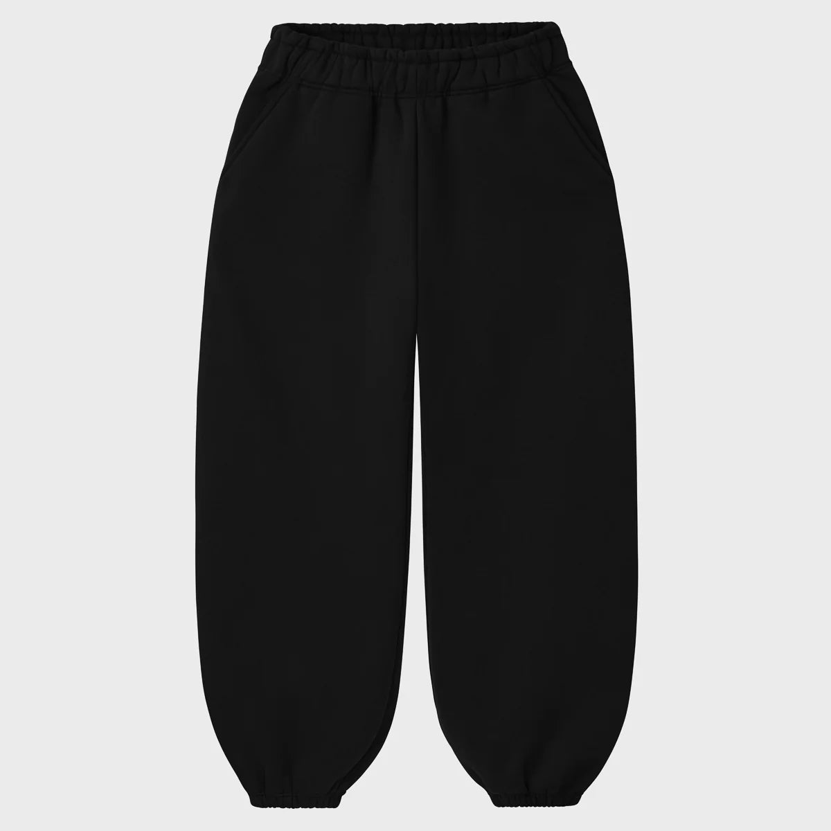 HMDD Black Blank Sweatpants