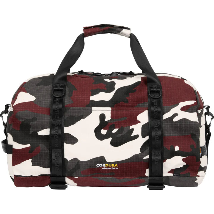 Supreme Red Camo Duffle Bag SS26