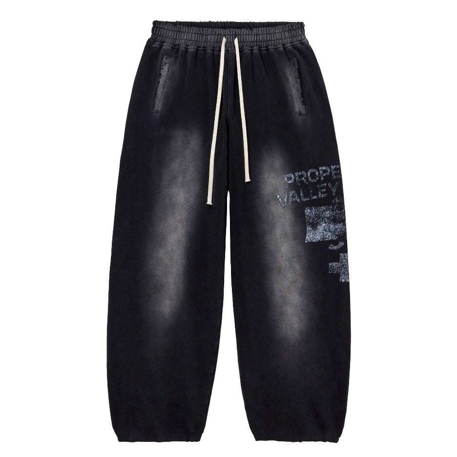 Vale Black Prison Break Sweatpants