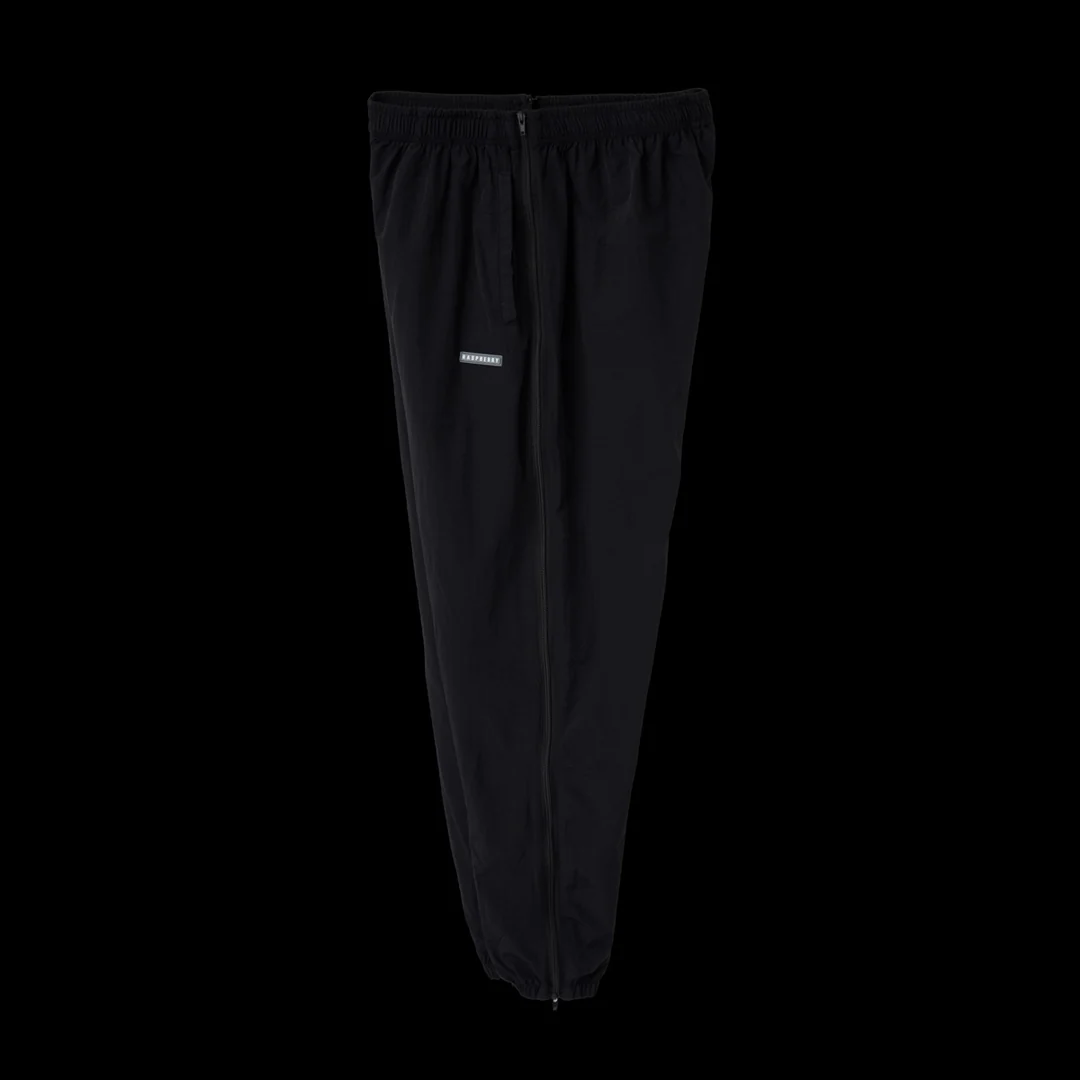GV Gallery Everyday Sweatpants, side view showing the full-length side zipper