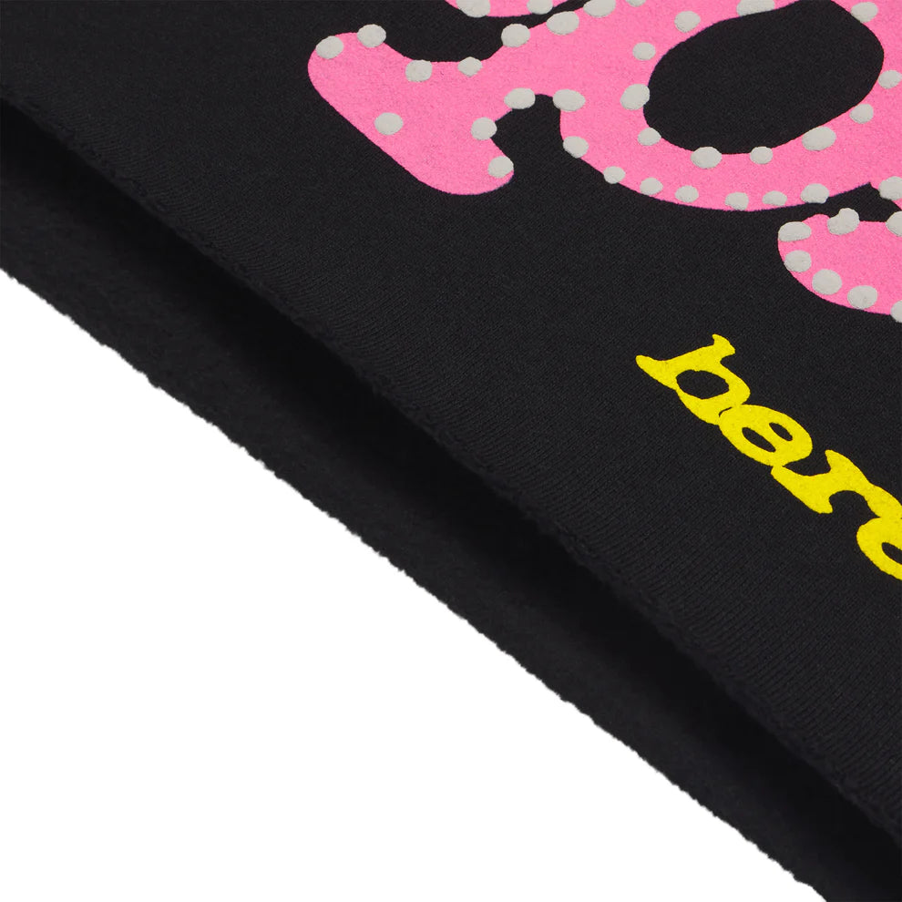 Sp5der Black Punk V2 Sweat Shorts