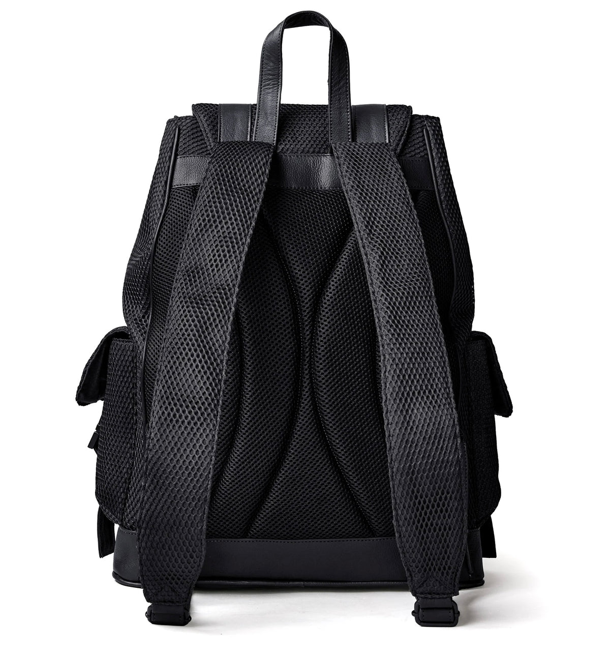 Vale Black Ops Backpack, back with padded mesh panel and mesh shoulder straps