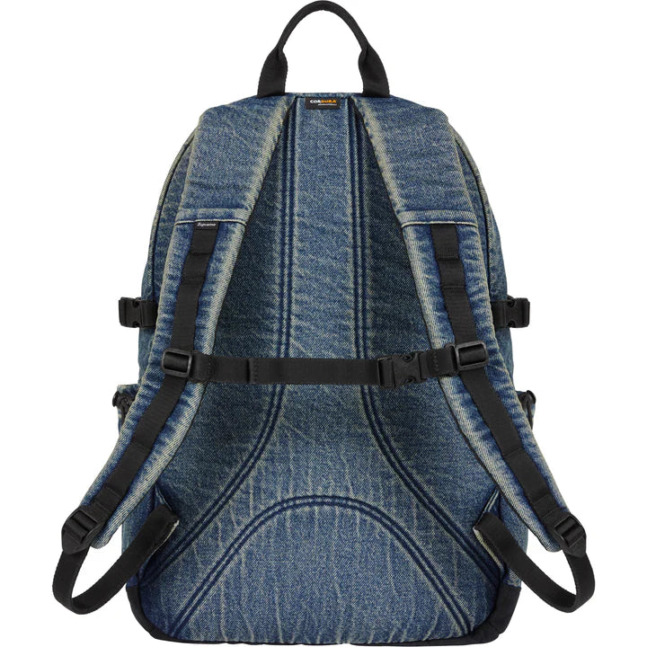 Supreme Washed Indigo Denim Backpack
