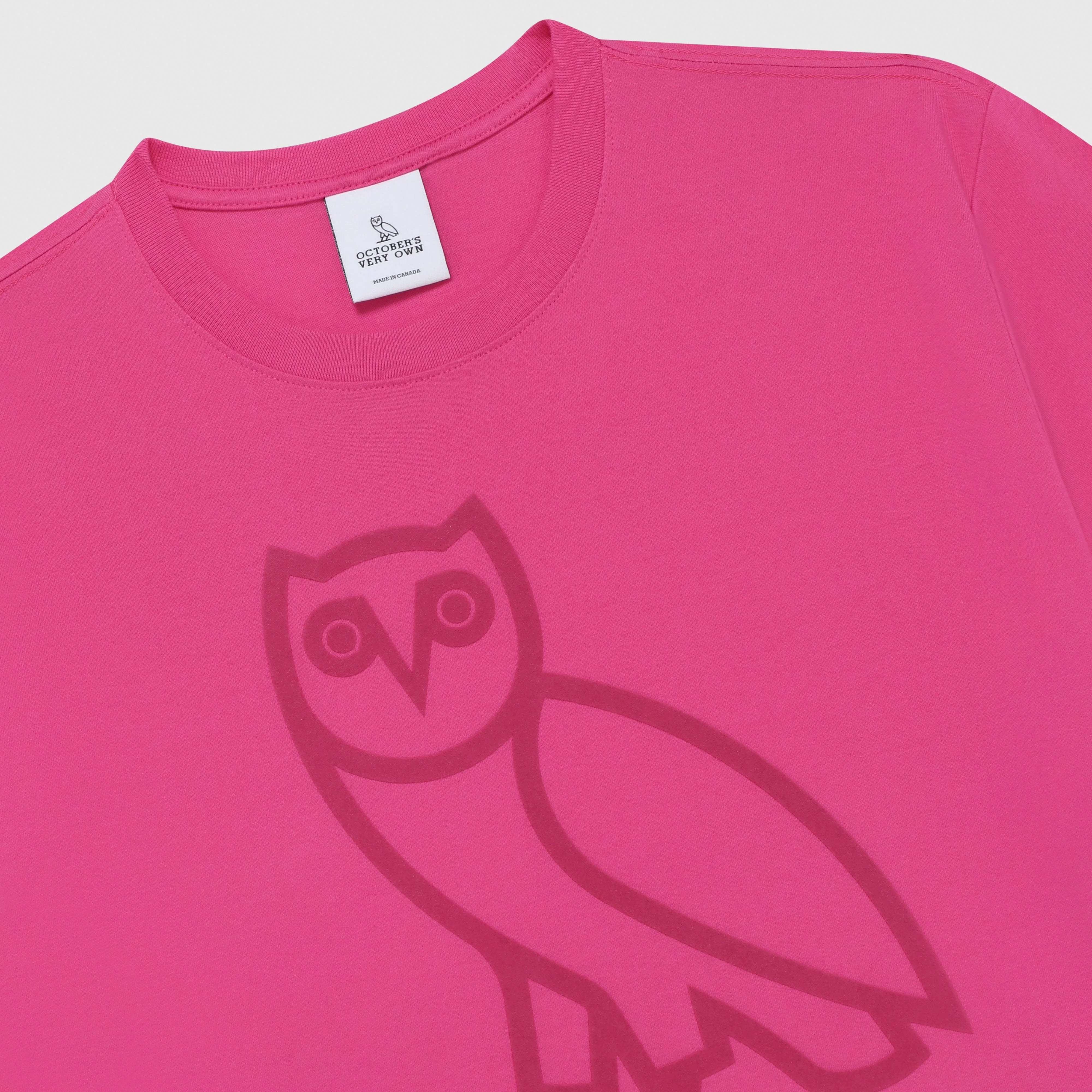 OVO Stained Glass Owl T-shirt Purple