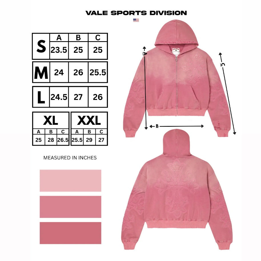 Vale Rozay Carver Zip Hoodie
