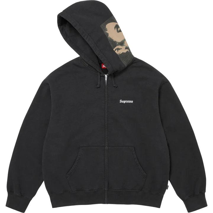 Supreme Black Paris is Burning Zip Hoodie