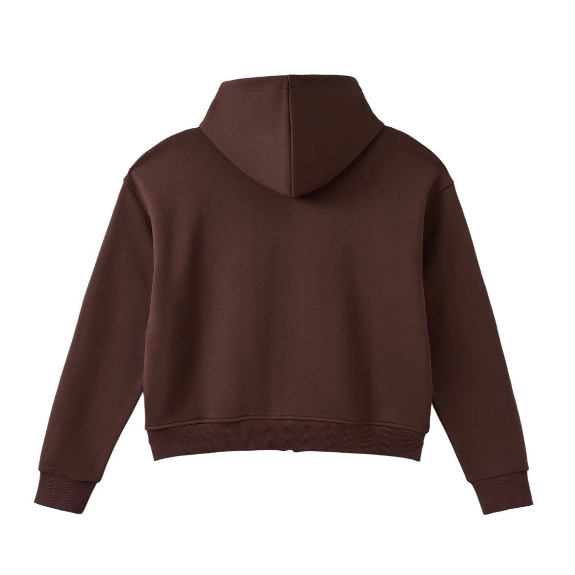 AZVA Brown Crystal Cactus Zip Hoodie