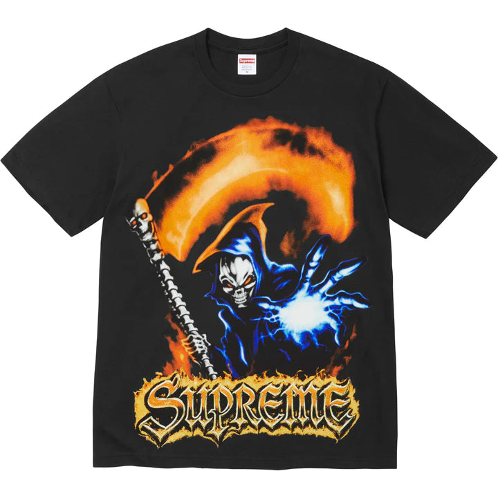 Supreme Black Reaper T-Shirt