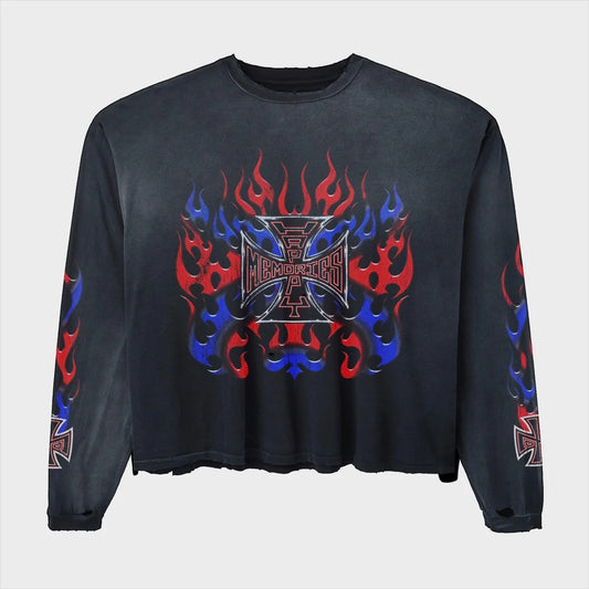 HMDD Black RWB 4th Long Sleeve