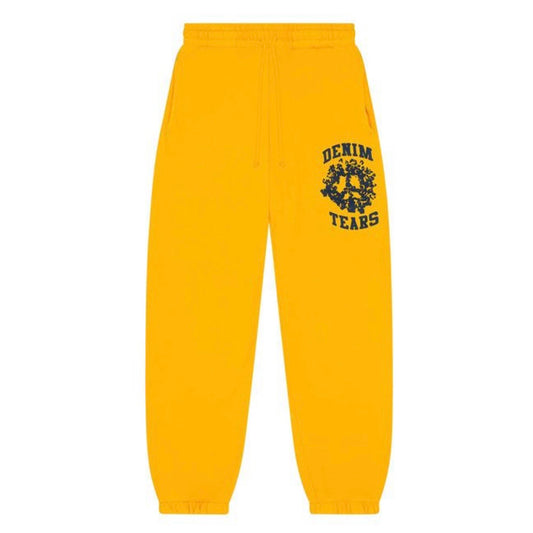 Denim Tears Yellow University Sweatpants